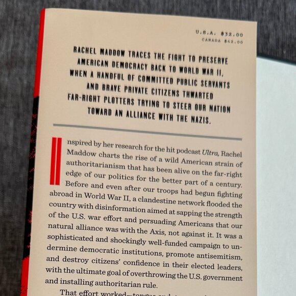 NEW BOOK: Prequel, An American Fight Against Fascism by Rachel Maddow - Picture 3 of 3